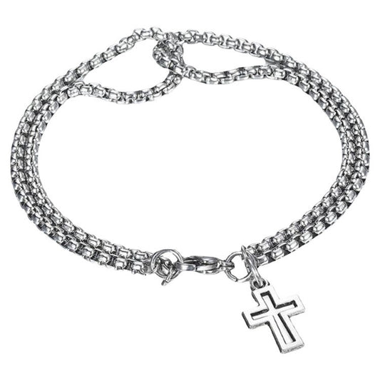 CROSSLINK Dual Chain Bracelet