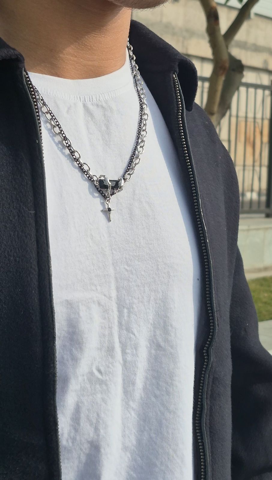 NORTH STAR Chain Necklace