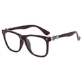 Black chrome heart frame